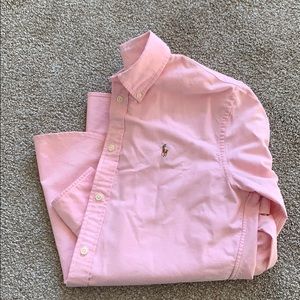 Pink Ralph Lauren Button Down